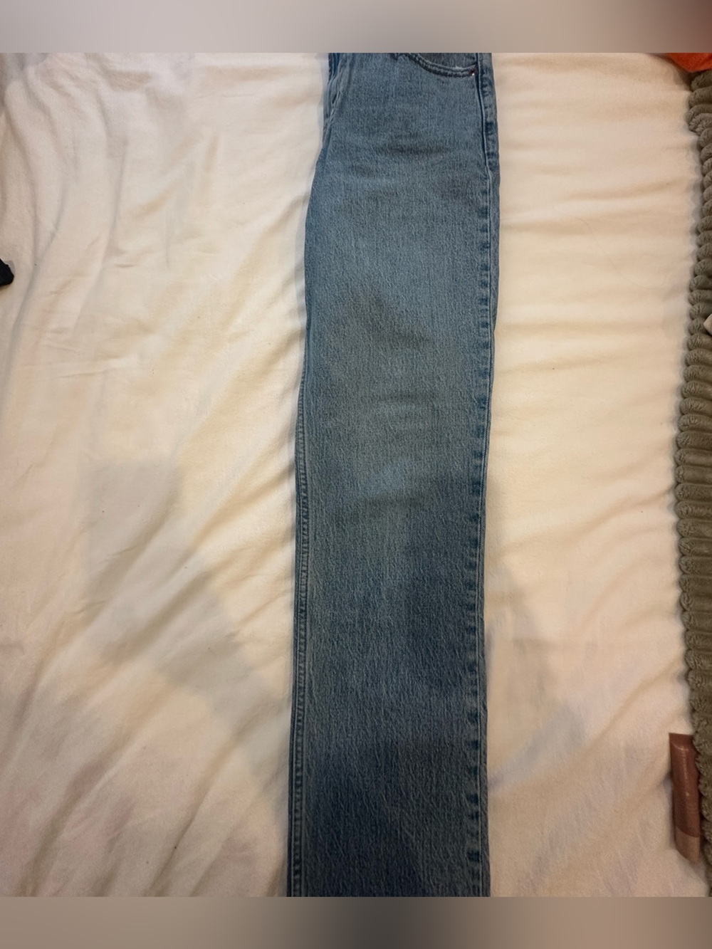 Abercrombie & Fitch Light Wash Denim Jeans - Blue